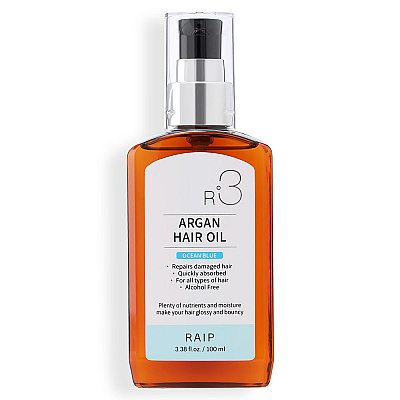 R3 ARGAN HAIR OIL_OCEAN BLUE 100ML